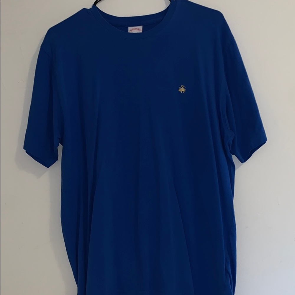Brooks Brothers blue logo t shirt